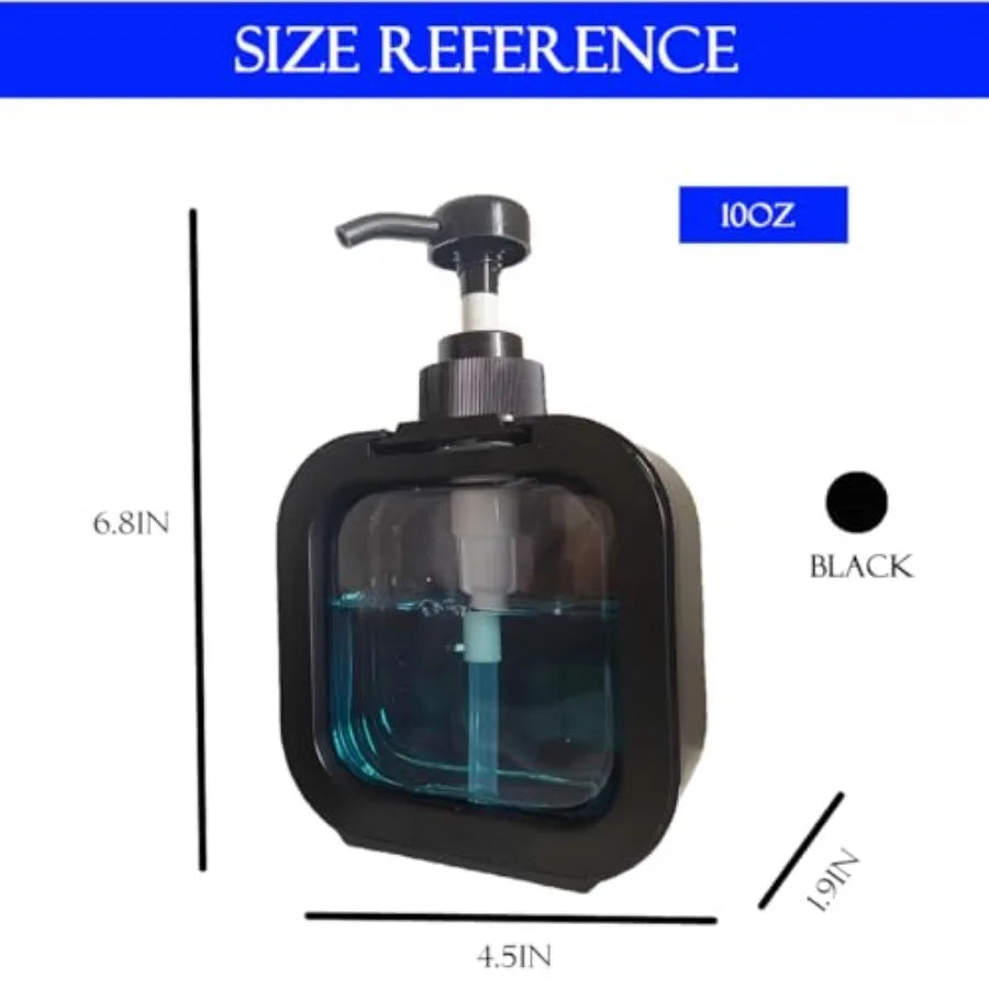 Stainless Steel Wall Mounted Soap Dispenser For Bathroom And Kitchen