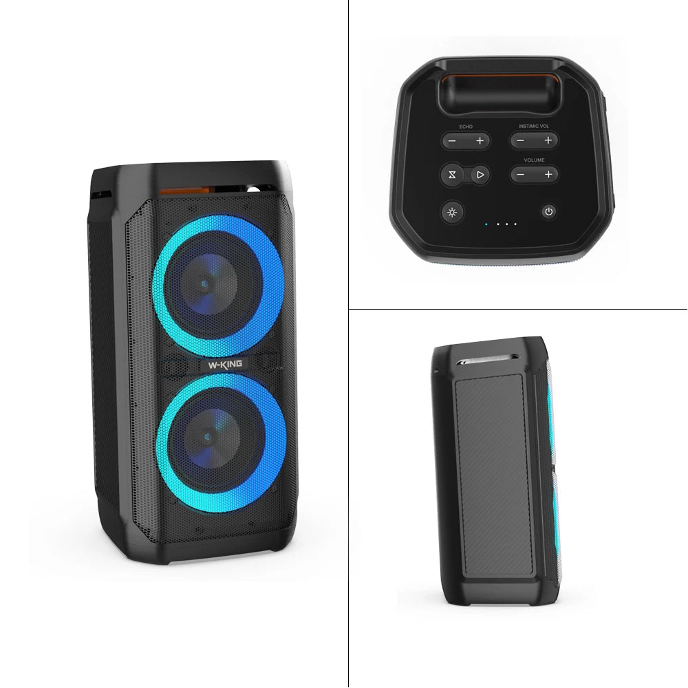 W-King T11 100W RMS Bluetooth Speakers IPX6 Waterproof