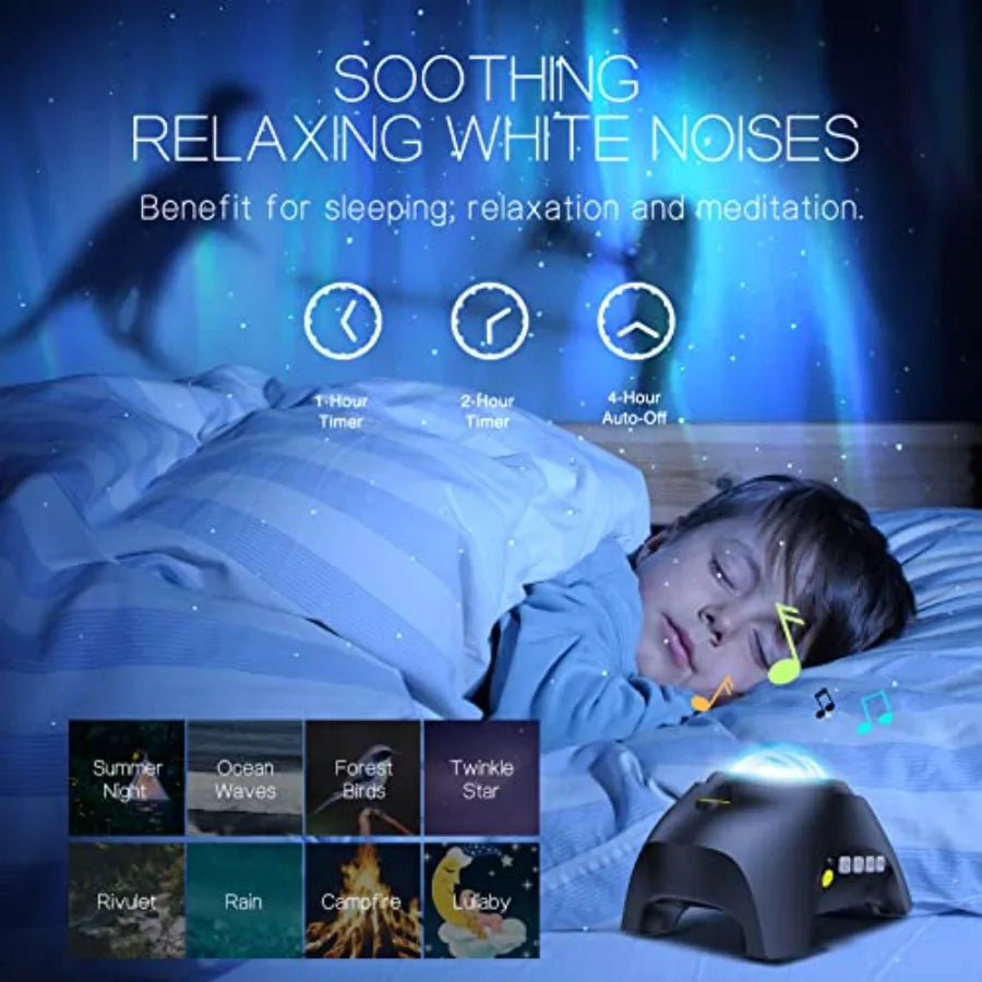 Northern Galaxy Aurora Light Projector With 33 Effects And Remote