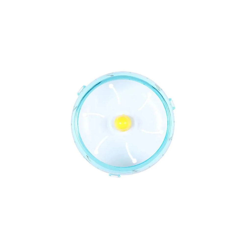 Silent Transparent Hamster Running Wheel Toy For Small Pets