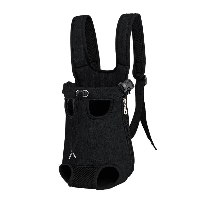 Outdoor Dog Backpack Carrier Breathable Mesh Travel Bag