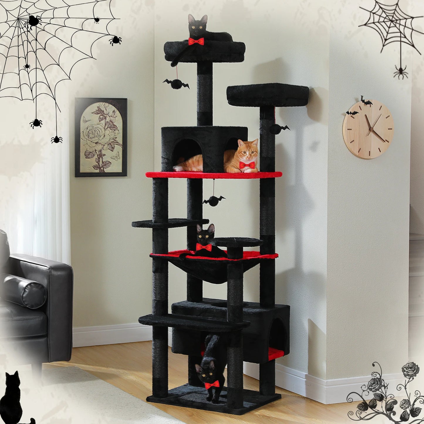 PAWZ Road Large Cat Tree And Tower Indoor Cats Playground