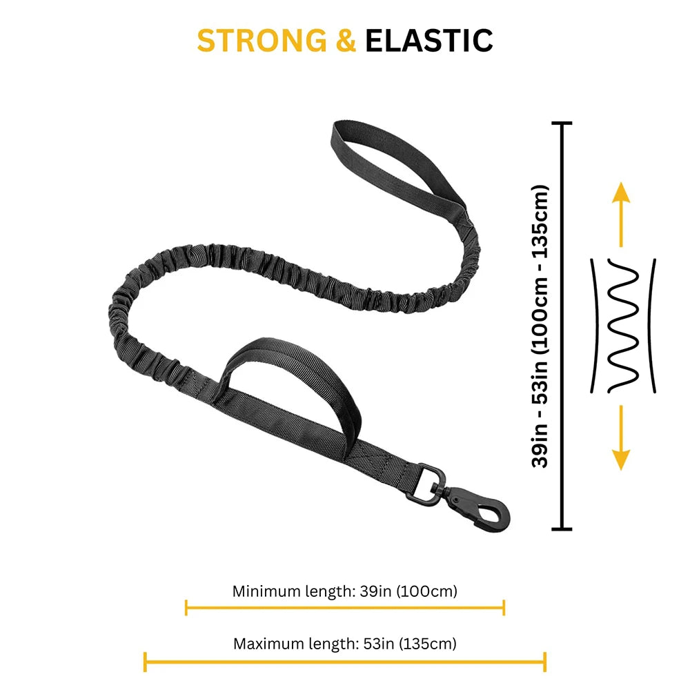 Tactical Dog Harness Leash Set For Training And Walking