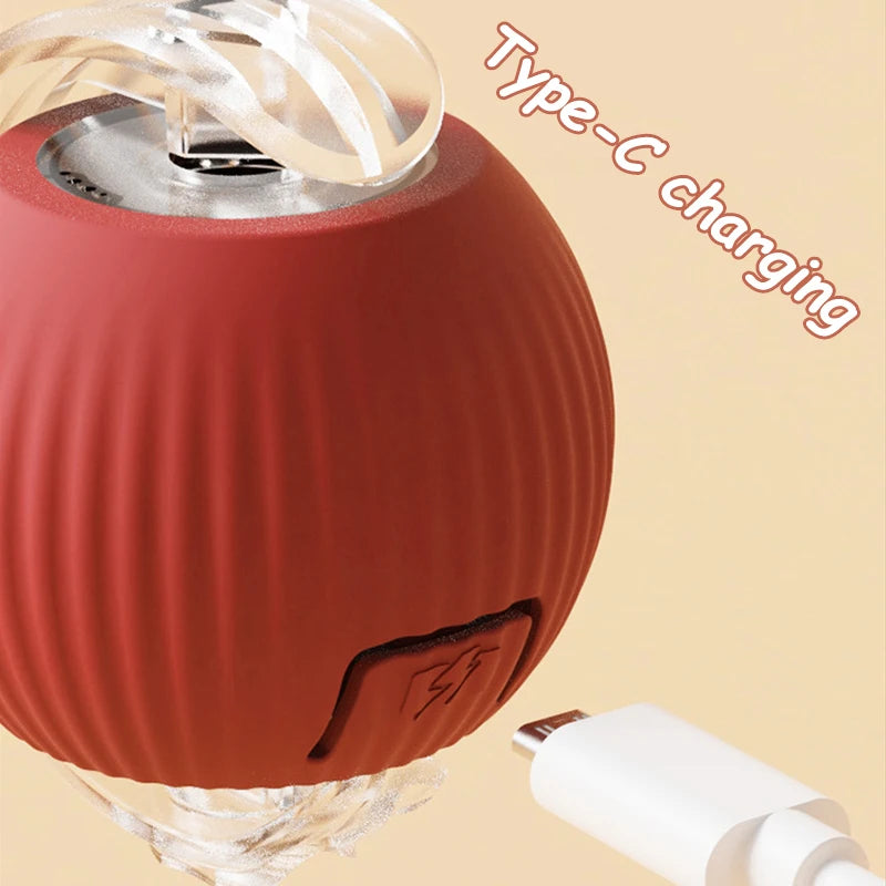 Cat Interactive Ball Toy Automatic Rolling Ball Pet Training Device