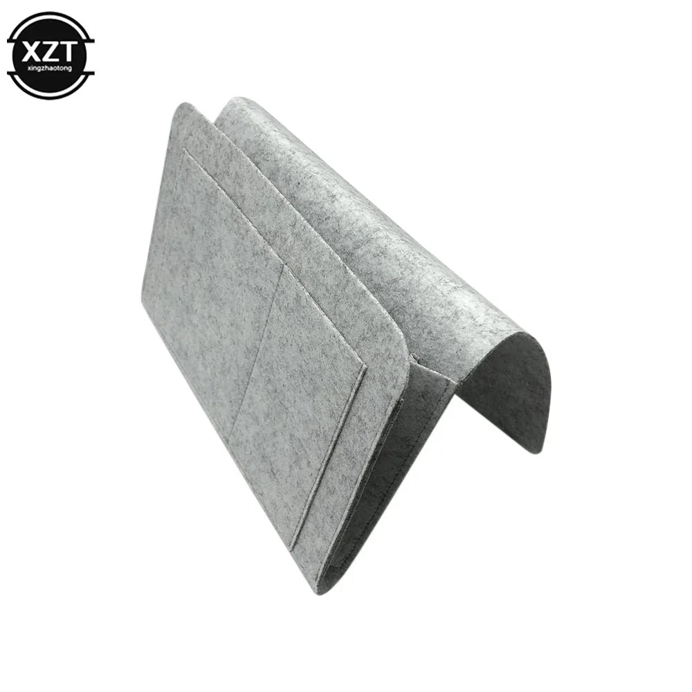 Felt Bedside Storage Organizer Pockets Hanging Bag