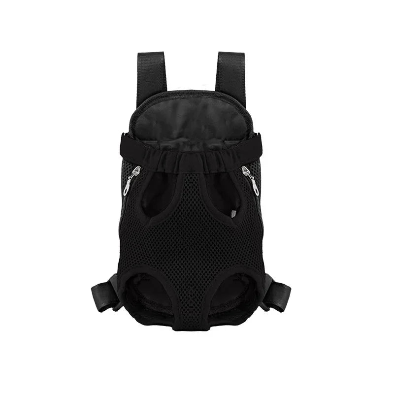 Breathable Mesh Pet Carrier Backpack For Cats And Dogs