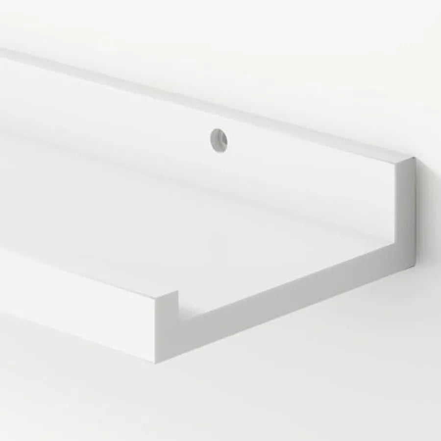 Floating Picture Ledge Shelves Of 4 With Lip For Wall
