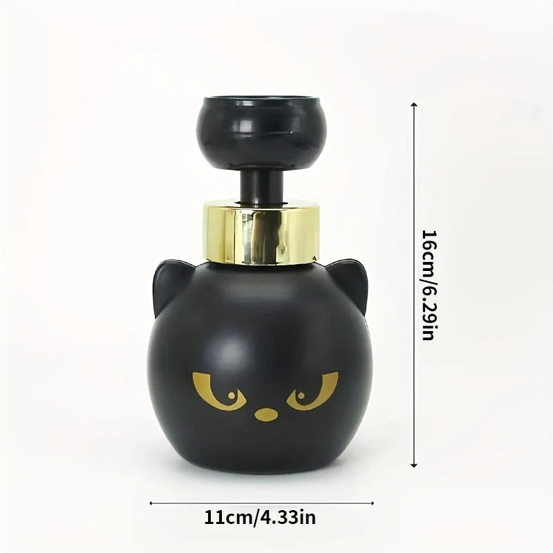 Cute Cat Paw Foam Soap Dispenser With Flower Shape
