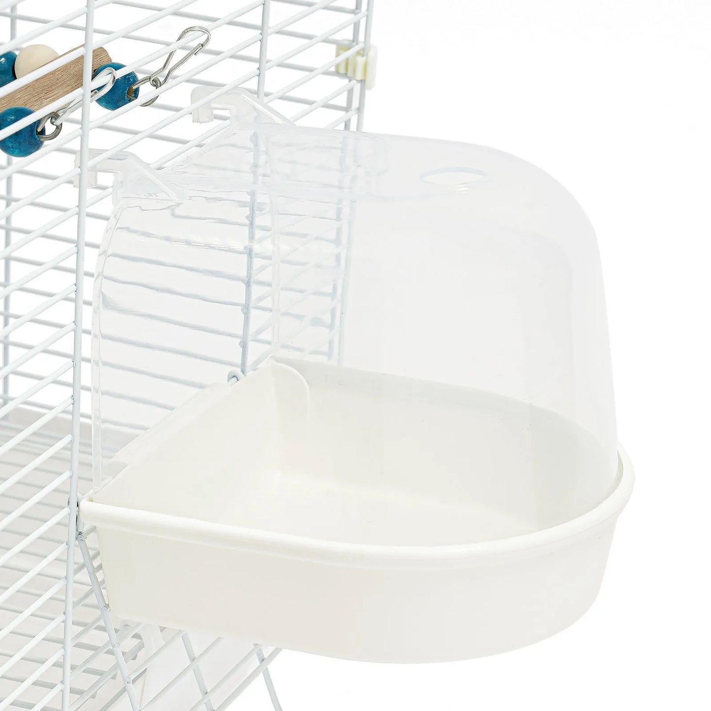Two-Tier Iron Bird Cage For Small Birds, British Style