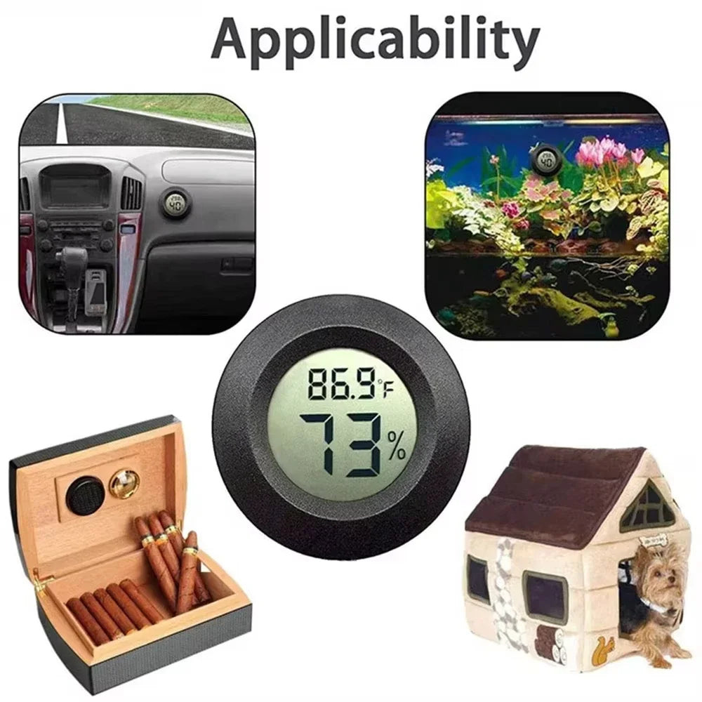 LCD Digital Thermometer Hygrometer Indoor Temperature Humidity Meter