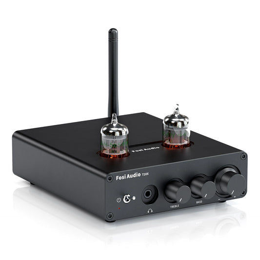 Fosi Audio T20X Bluetooth Vacuum Tube Stereo Amplifier Headphone