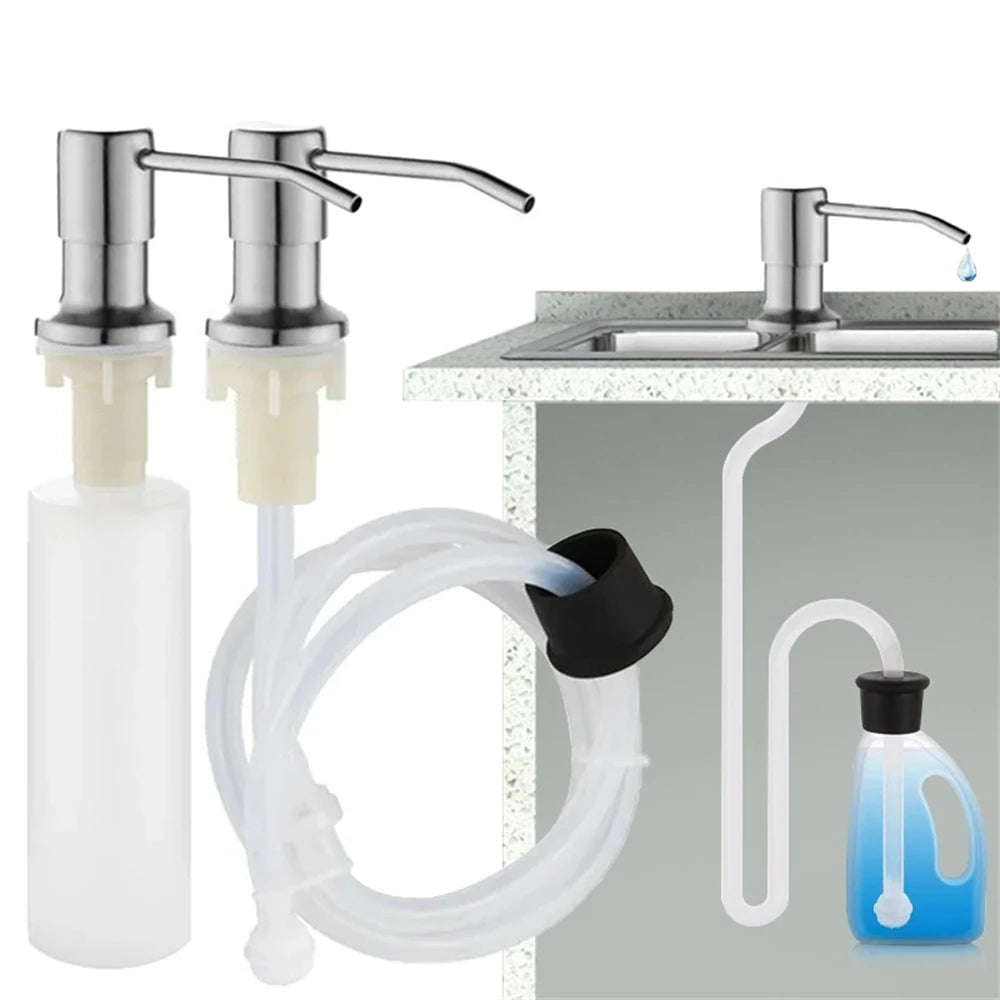 Automatic Liquid Soap Dispenser Metal Pump For Kitchen And Bathroom