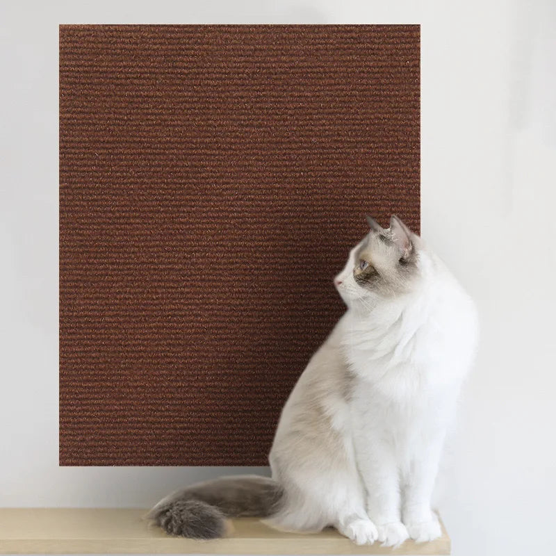 Self-Adhesive Cat Scratching Mat Trimmable Carpet Sofa Protector