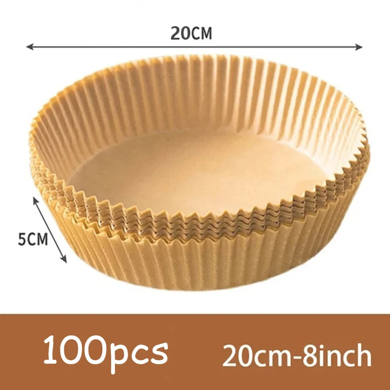 Eco Friendly Air Fryer Disposable Paper Liners Non Stick Kitchen