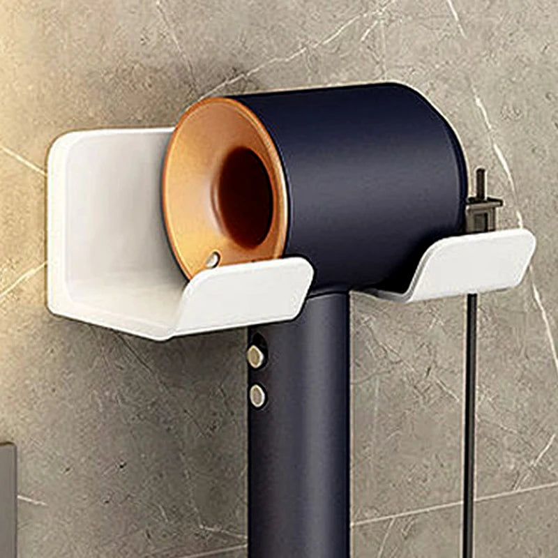 Multifunctional Hair Dryer Holder Wall Mount and Stand Organizer